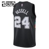 Dres San Antonio Spurs Devin Vassell Nike 2025-26 City Edition Crno Swingman - Dječji